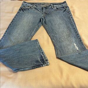 American Eagle Outfitters hipster Flare Jeans.  Size 12